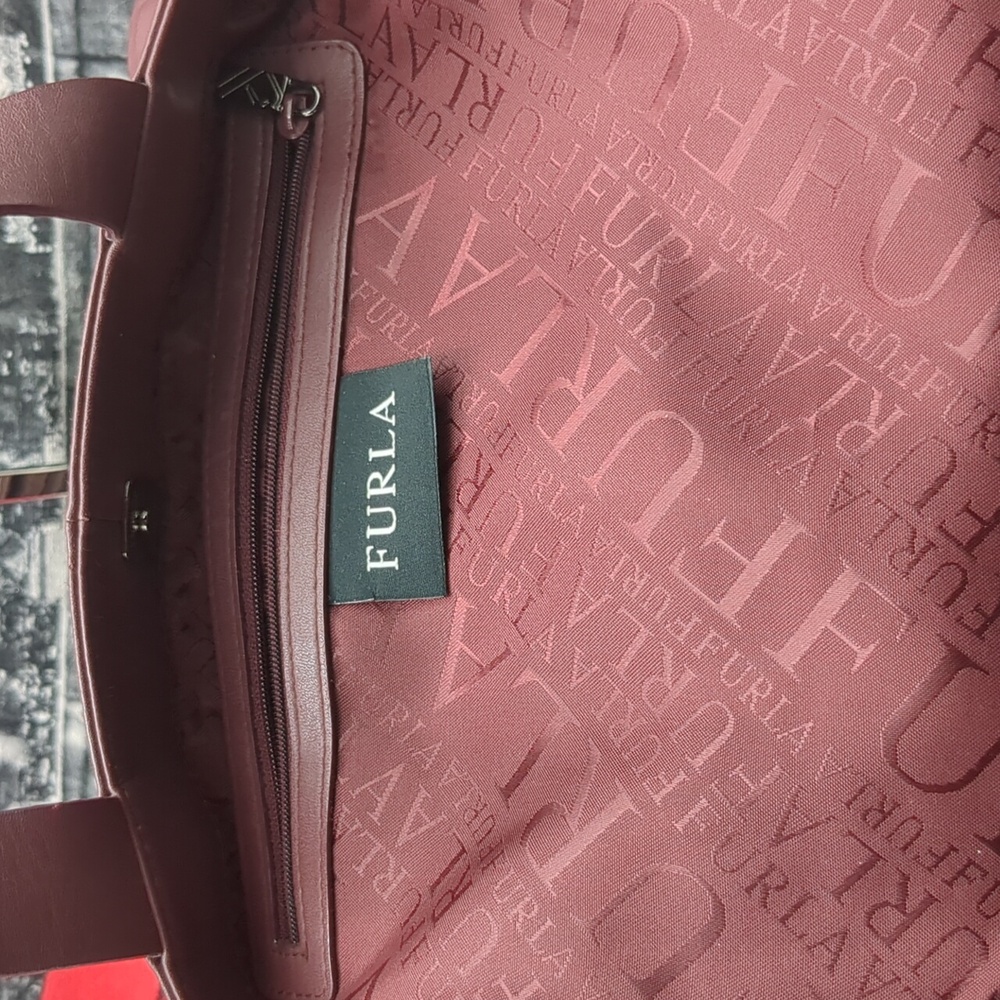 Furla Mauve Shoulder Bag - Picture 14 of 16